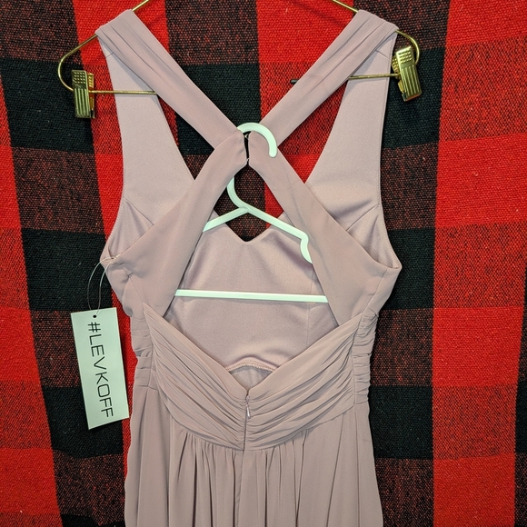 🖤 Elegant Mauve Maxi Dress - Picture 3 of 11